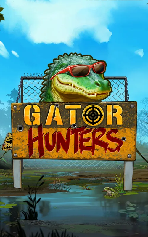 Capture d écran du jeu de slot Nolimit City Gator Hunters disponible sur la plateforme HugoBets