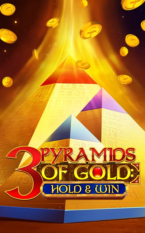 3 Pyramids of Gold: Hold & Win