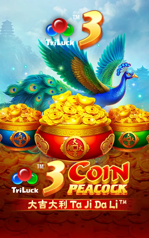 3 Coin Golden Peacock